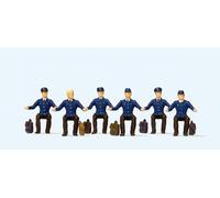 Preiser 10557 Maquinista DB Sentado Locomotora Diésel Figurenpackung Ho Nuevo