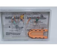 Preiser 10764 Familia En Bote De Inflable Figuras Barco 1:87 H0 NUEVO En OVP