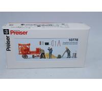 Preiser 10778 Obreros de la Constucción Accesorio Figuras 1:87 H0 Nuevo En Ovp