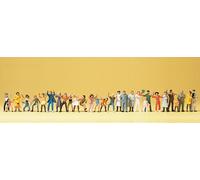 Preiser 14414 Visitantes De Feria, 30 Figuras, H0