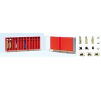 Preiser 17718 Figuras Bomberos, 6 Unidades, Beige, H0, 1:87, Pintado, Nuevo 2026