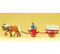 Preiser 30429 Vagones de Carbón, Um 1900 , Modelo a Escala, H0