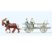 Preiser 30436 Carro De Escalera, Modelo Listo, H0