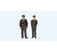 Preiser 65364 Agentes de la Policía de Pie, Escala 0