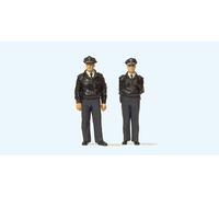 Preiser 65364 Agentes de la Policía de Pie, Escala 0