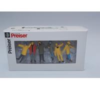 Preiser 68214 Trabajadores 6 Figuras Para Diorama 1:50 Nuevas En OVP