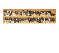 Preiser H0 14408 - Vacas Negras/Blancas 1:87 Nuevo