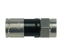 Preisner FPS2000 - Conector (F, Negro, Plata, Metal, 1 pieza(s))