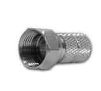 Preisner FST61 - Conector (F, Plata, Metal, 6 mm, 1 Pieza(s))
