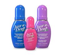 Prelam Just A Drop Eliminador de olores, fórmula duradera y ecológica, deja el baño con olor limpio y fresco, cabe en tu bolsillo o bolso, fácil de usar, eucalipto, gotas de 0.5 onzas