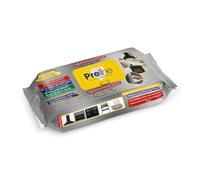 Preline Toallitas de limpieza desengrasantes, tamaño XL, grandes y fuertes, con vinagre blanco y bicarbonato, aroma a limón, elimina la grasa y la suciedad, natural y sin químicos, para cocina y horno