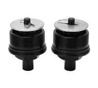 Preload Cap Adjusters | 2 Pcs Front Shock Absorber Bolts for CB400 | Motorcycle Suspension Tuning Kit | Metal Tube Caps (Black)