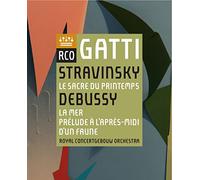 Stravinsky: Le sacre du printemps, Debussy: Prélude à l'après-midi d'u (Blu-ray)