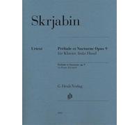 Preludio y nocturno para piano, mano izquierda Op. 9 – Solo para piano – Henle Verlag