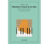 Preludio e fuga in la min. bwv 543 di j. s. bach piano