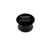 Premeditatio Malorum Definición Latina Filosofía Antigua PopSockets PopGrip Adhesivo