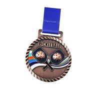 Premiación de Zinc Trofeo Deportivo Decorativo Lanyard para Uso Práctico Símbolo de en Adecuada para Fiestas Infantiles Premi, Cobre