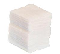 Premier Absorbent Cotton Gauze Swabs, Non-Sterile, White, 8 Ply, 5 x 5 cm, Pack of 100