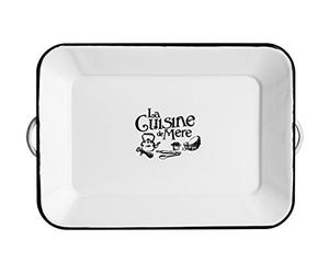 Premier Bandeja La Cuisine De Mere-Blanco, Esmalte, H3 x W36 x D26cm