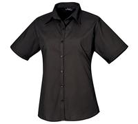 Premier Blusa de Popelina de Manga Corta para Mujer Blusas Mujer (Pack de 1)