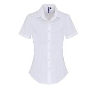 Premier Blusa para mujer, Blanco, L