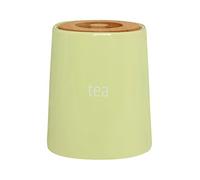 Premier Bote de té Fletcher-Verde, Madera, H14 x W12 x D12cm