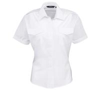 Premier Camisa de manga corta lisa para mujer (RW1096)
