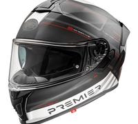 Premier Evoluzione SP, casco integral XL male Mate Negro/Blanco/Rojo
