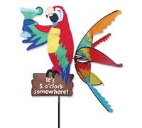 Premier Designs Isla cotorra exterior césped hilandero del vientoEs 5:00 en algún lugar!