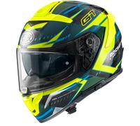 Premier Devil EV, casco integral XL male Amarillo Neón/Negro/Azul