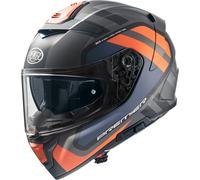 Premier Devil FZ, casco integral L male Mate Gris Oscuro/Naranja/Azul Oscuro/Negro