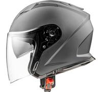 Premier Dokker, casco jet L male Matt-Gris Oscuro