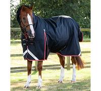 Premier Equine Manta exterior impermeable para caballo con cubierta de cuello Buster Storm 400 g
