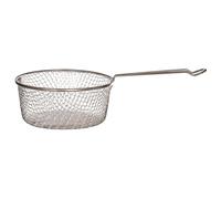 Premier Housewares 0102128 - Cesta para freidoras (asa sencilla, acero galvanizado), color plateado