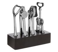 Premier Housewares 0805423 - Juego de utensilios (metal cromado, plástico)