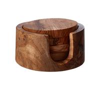 Premier Housewares 1104751 - Posavasos, madera de olivo