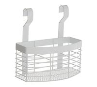 Premier Sorello-Cesta de Almacenamiento Colgante, Hierro, Blanco, 12 x 20 x 21 cm