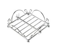 Premier Housewares 509614 - Servilletero de Cromo, 20 x 20 cm