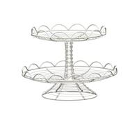 Premier Housewares 509660 - Soporte para Tartas, 2 estantes, Alambre, 28,5 x 21 cm