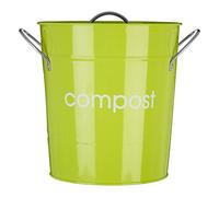 Premier Housewares 510021 - Papelera para Compost o residuos de Comida, Color Verde Lima