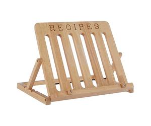 Premier Housewares Atril de Madera de Caucho para Libros de Cocina