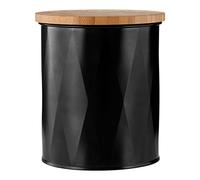 Premier Housewares - Bote, diseño de Rombos, Color Negro, pequeño
