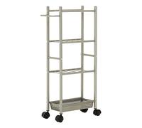 Premier Housewares - Carrito de 4 Niveles, níquel