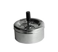 Premier Housewares - Cenicero giratorio mediano, color plateado