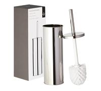 Premier Housewares - Escobillero (38 x 10 x 10 cm), Color Plateado