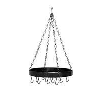 Premier Housewares - Estantería Colgante, Color Negro Mate