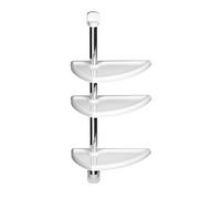 Premier Housewares - Estantería para baño (3 estantes), Color Blanco