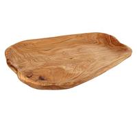 Premier Housewares - Fuente para Servir Kora, Cedro Natural