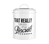 Premier Housewares Juego de Botes, Metal, Blanco, 14 x 14 x 16 cm