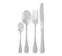 Premier Housewares - Juego de cubiertos de acero inoxidable de 16 piezas, cuchillos y tenedores, cucharas, cubiertos de acero inoxidable, juego de cubiertos de cocina